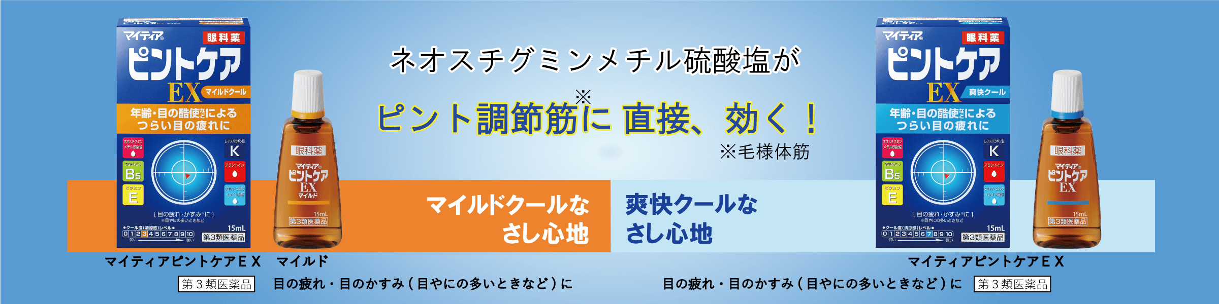ピントケアEXシリーズ