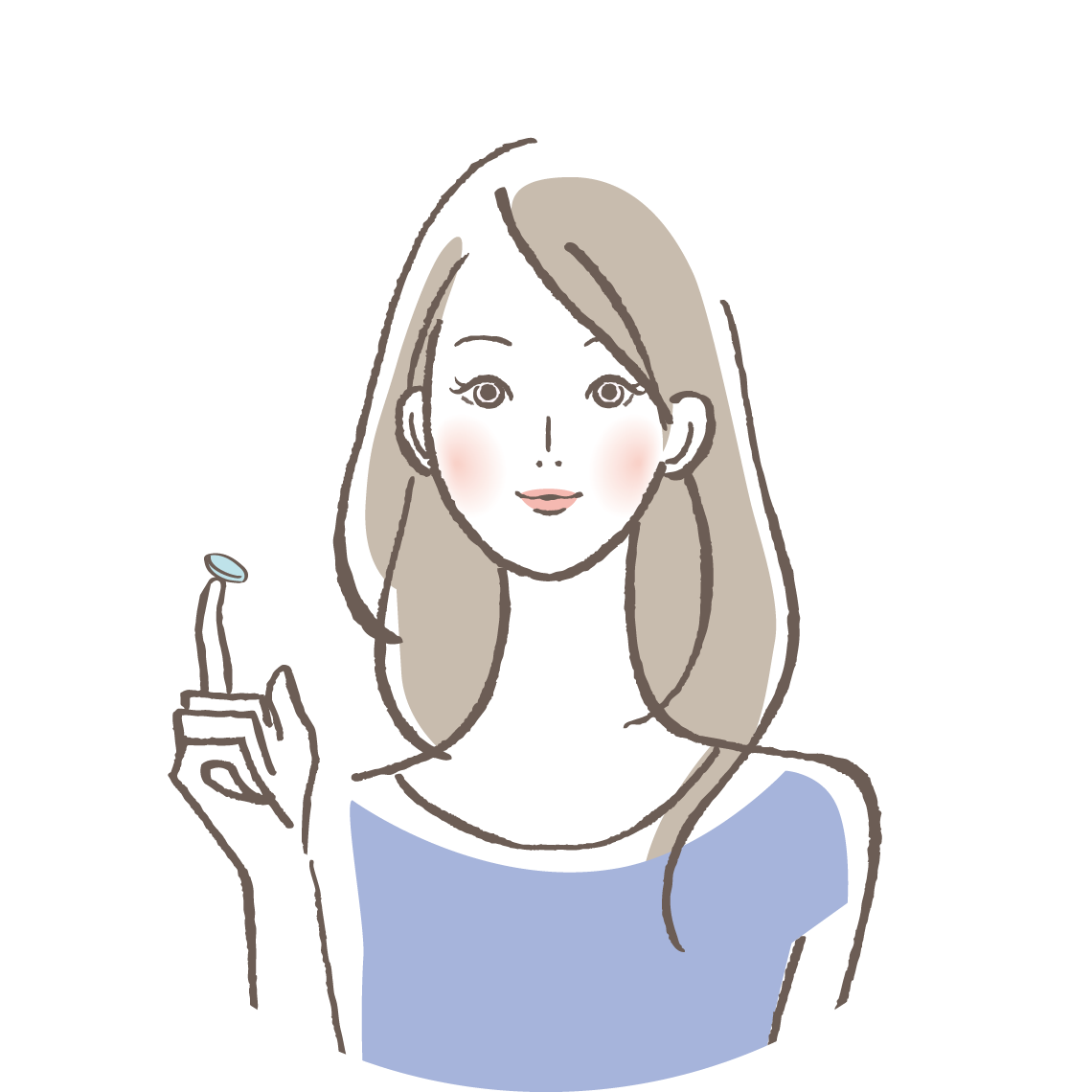 コンタクトレンズ装着